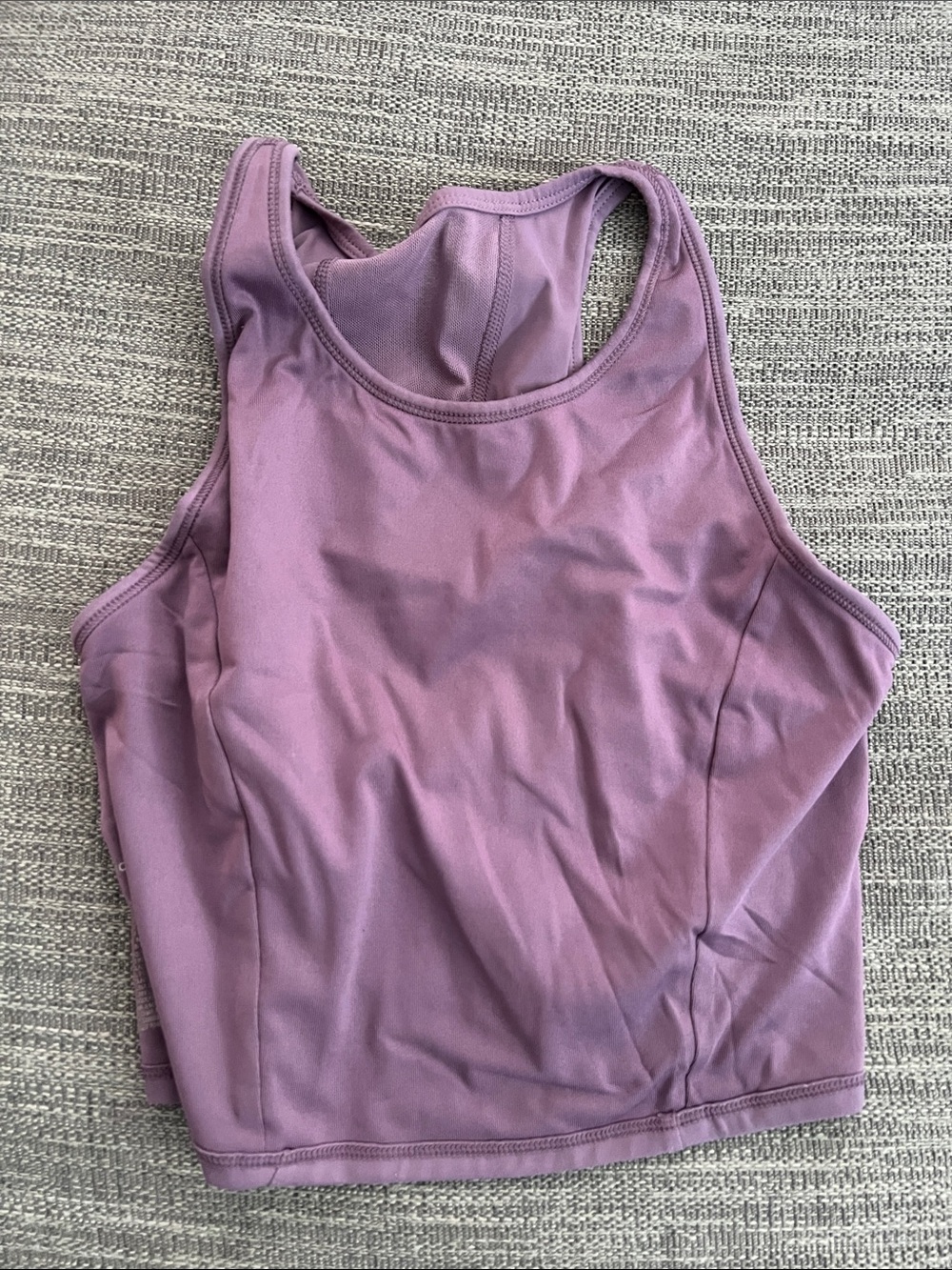 all in motion Lavender High-Neck Cropped Sports Bra